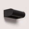 Stylowa lampa elewacyjna na taras i fasadę kinkiet LED regulowany IP65 czarny Azzardo FRAME AZ7015 12W 4000K